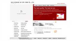 Desktop Screenshot of pldyes.com